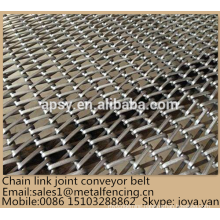 SS spiral wire weave healthy safe bread,ice cream cooling belt for food cooling process